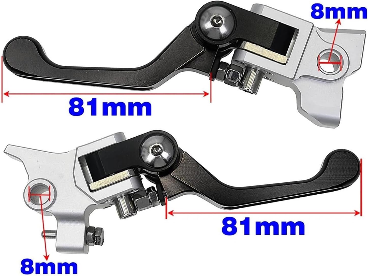 For KTM SX SXF XC XCF XCW XCFW 125cc-500cc Husqvarna TE TC FE Universal 2014-2024 Motorcycle CNC Handles Clutch Brake Lever(Orange set)