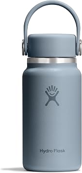 Hydro Flask Micro Bottle - Insulated Mini Leak Proof Flask for Purse or Pocket in 6.7 Oz Shale Gray
