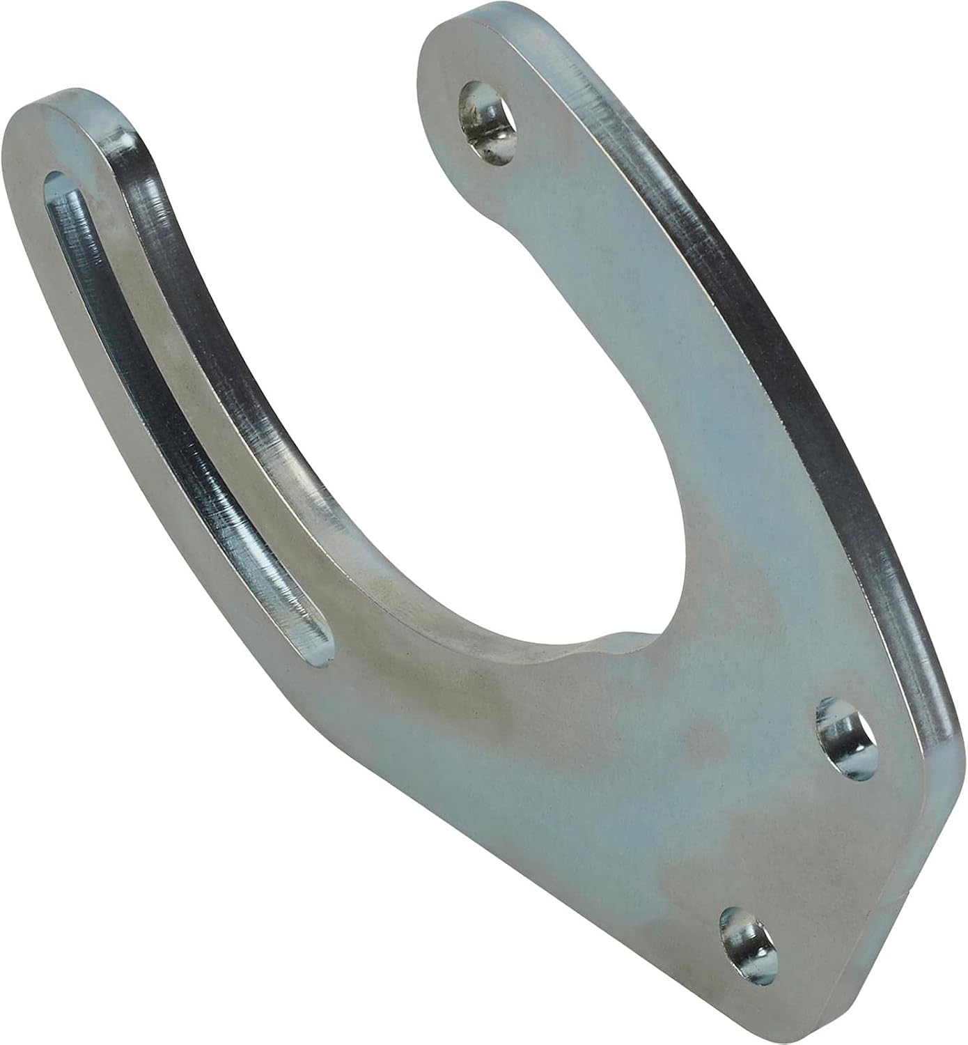 Speedway Motors SBC Power Steering Pump Bracket Steel Zinc-Plated Mounts 70–82 GM Pump with Threaded Pulley Shaft Fits SBC Engines Using Short Water Pump for Proper Belt Alignment