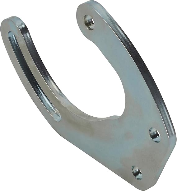 Speedway Motors SBC Power Steering Pump Bracket Steel Zinc-Plated Mounts 7082 GM Pump with Threaded Pulley Shaft Fits SBC Engines Using Short Water Pump for Proper Belt Alignment
