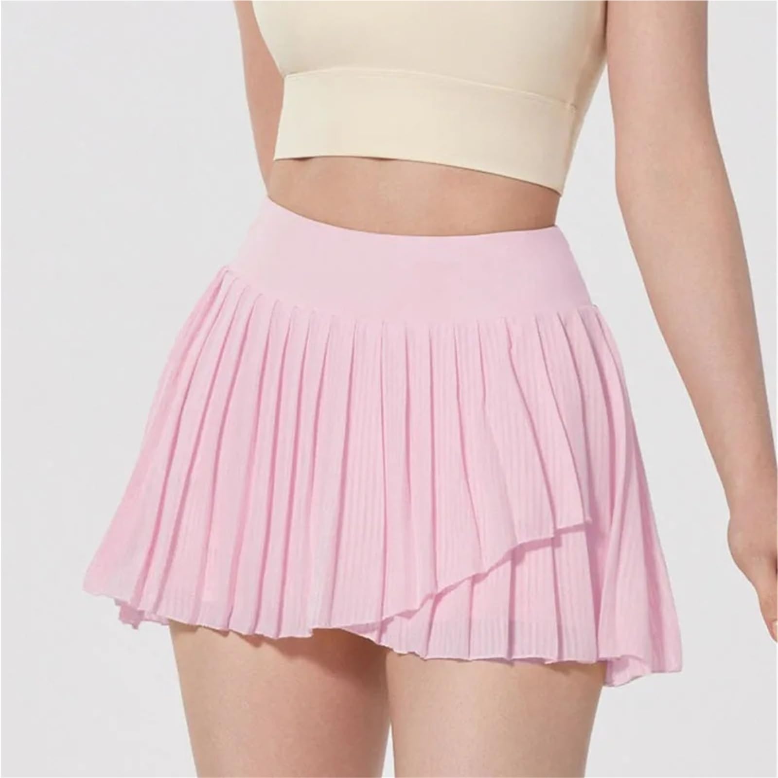 Gonna da Golf Gonna da Tennis a Pieghe for Donna Yoga Short Sport Running Antiscivolo A Vita Alta Leggero Skorts Golf Atletico Gonne Flowy