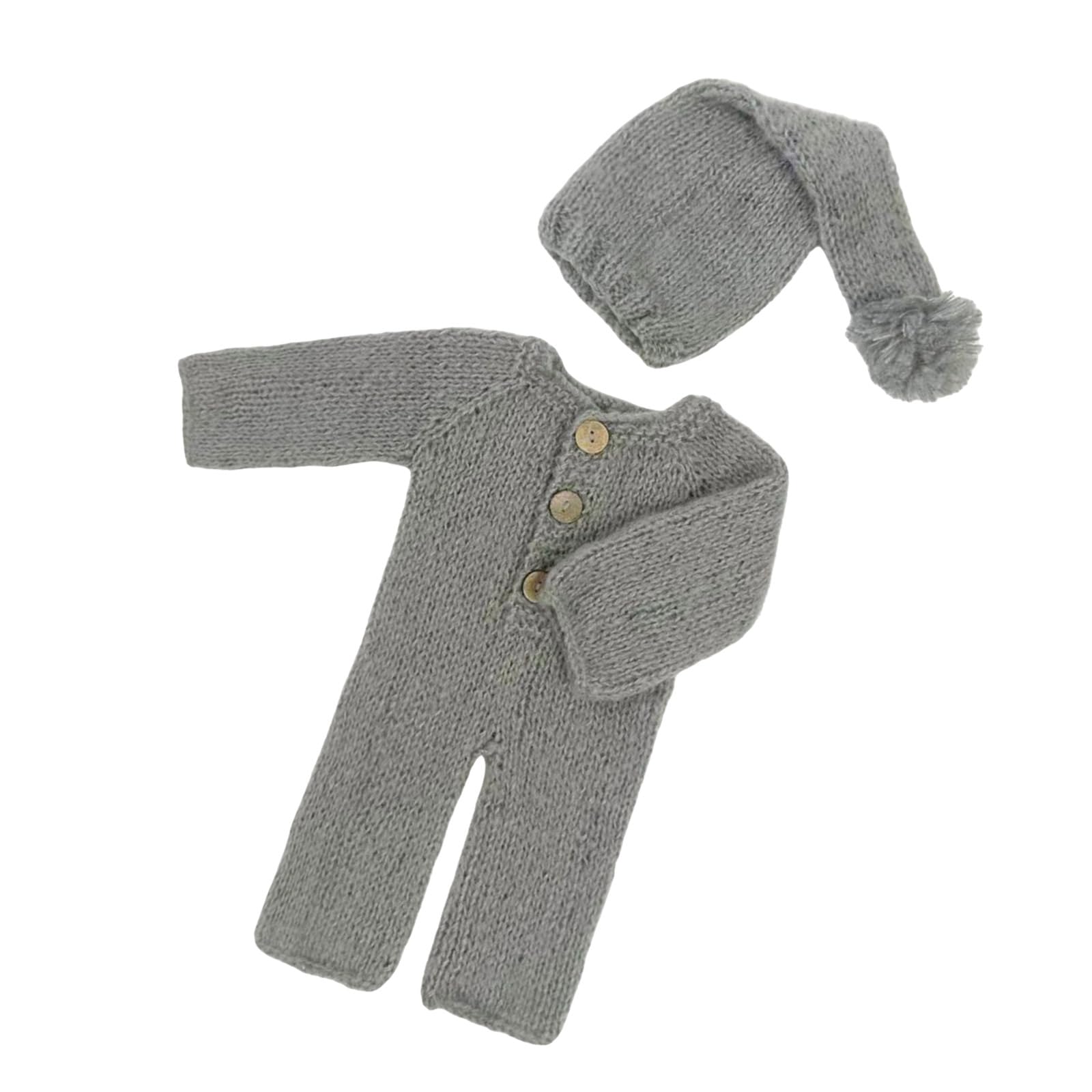 Atmungsaktive Kleidung Baby Strampler Overall mit elastischem langen Foto Kleidung Fotografie Requisiten Kostüme Outfit Kleinkind Fotografie Kleidung
