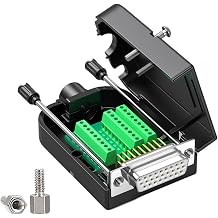 DB26 26 Pin Screw Terminal Module Coppered Contacts Compatibles Serialed Paralleled Devices