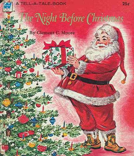 The Night Before Chirstmas (A Tell-A-Tale Book) B004BIIZZY Book Cover