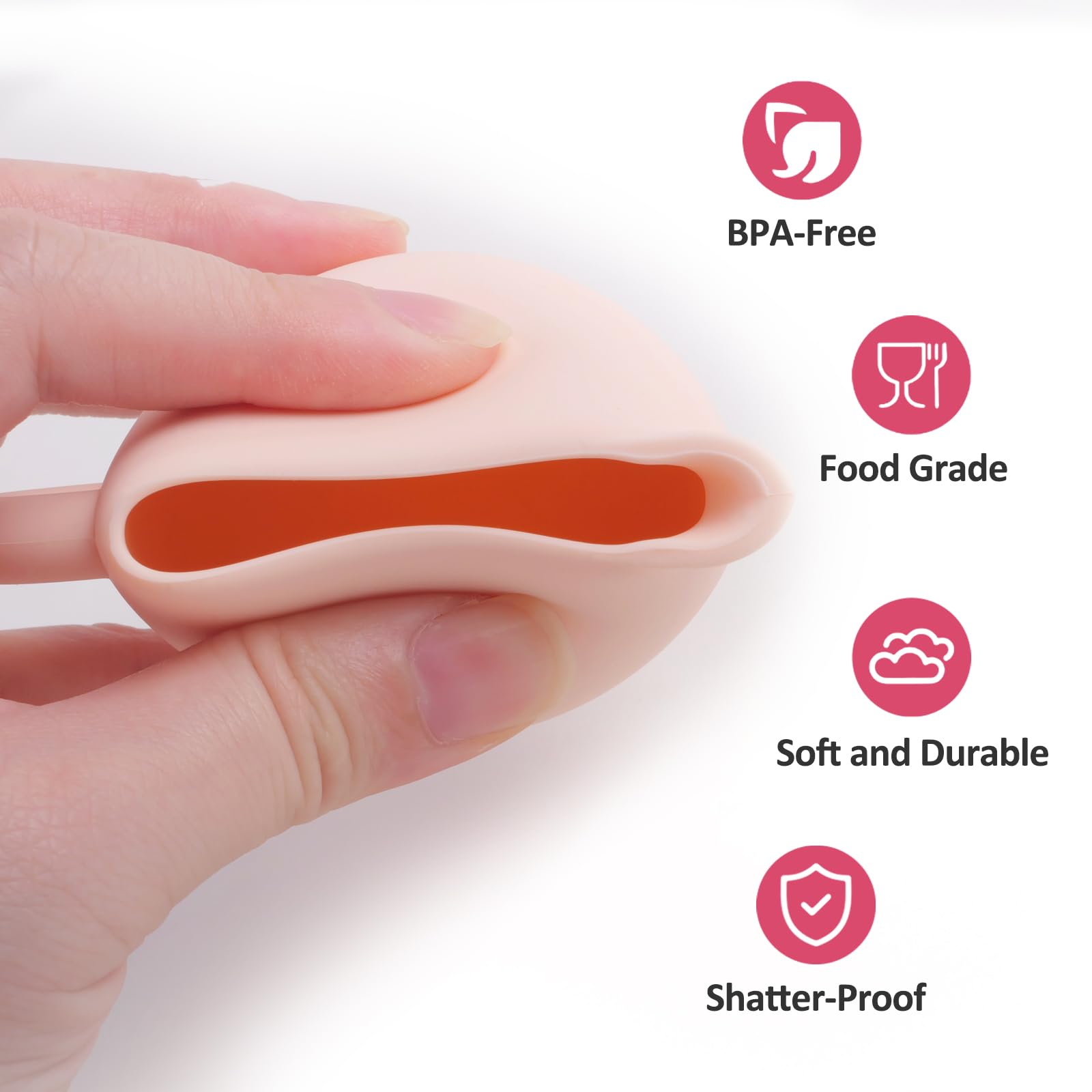 MCGMITT Silicone Tea Party Set, Toy Tea Set for Toddlers Kids, Includes Teapot, 4 Tea Cup and Coasters, Creamer, Sugar Bowl, 4 Spoon, Dishwasher Safe Pretend Teapot Set for Girls Boys Birthday Gifts