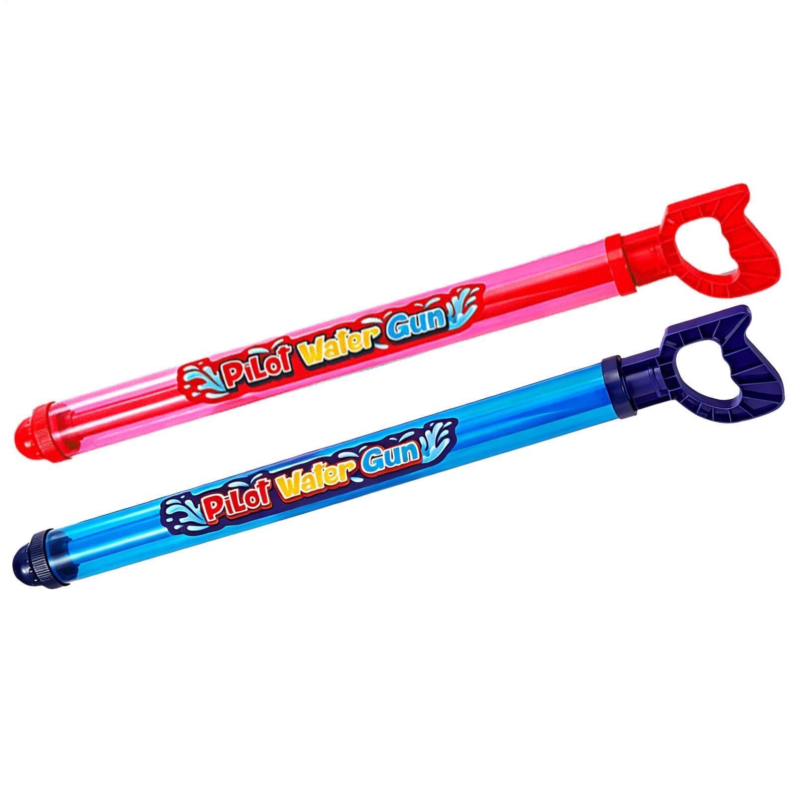 Spruzzatore Acqua 2 Pezzi Grandi Estraibili Interattivi | Soaker Toy per Giochi d'Acqua Estivi per Bambini Per Maschi e Femmine Famiglia Giardino Cortile Piscina Spiaggia all'Aperto