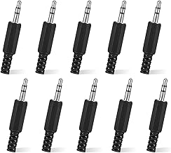 10PCS 3.5mm Replacement Repair Plug, 1/8