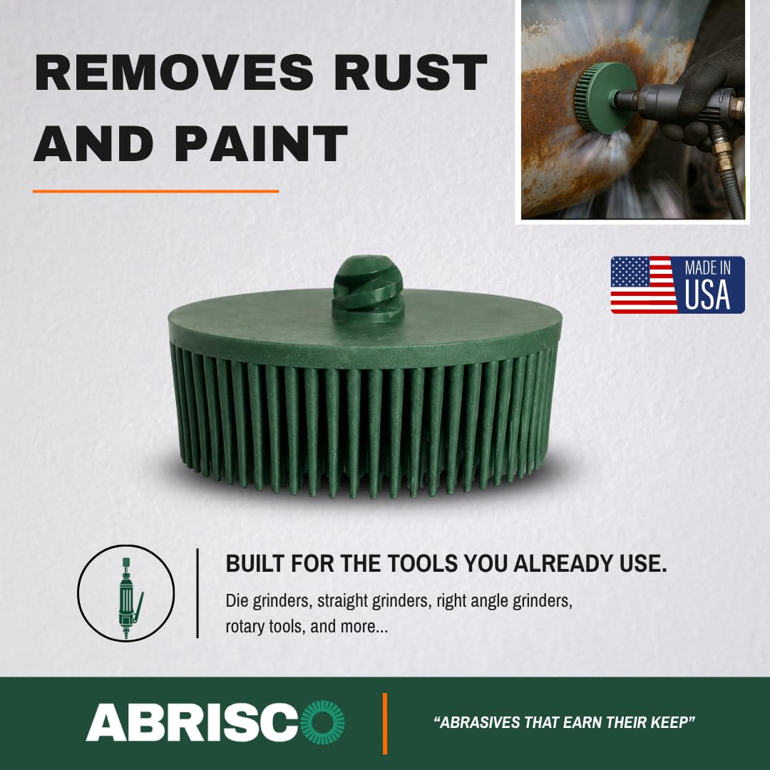 Abrasive Bristle Disc - 2" TrnLok & Roloc -2