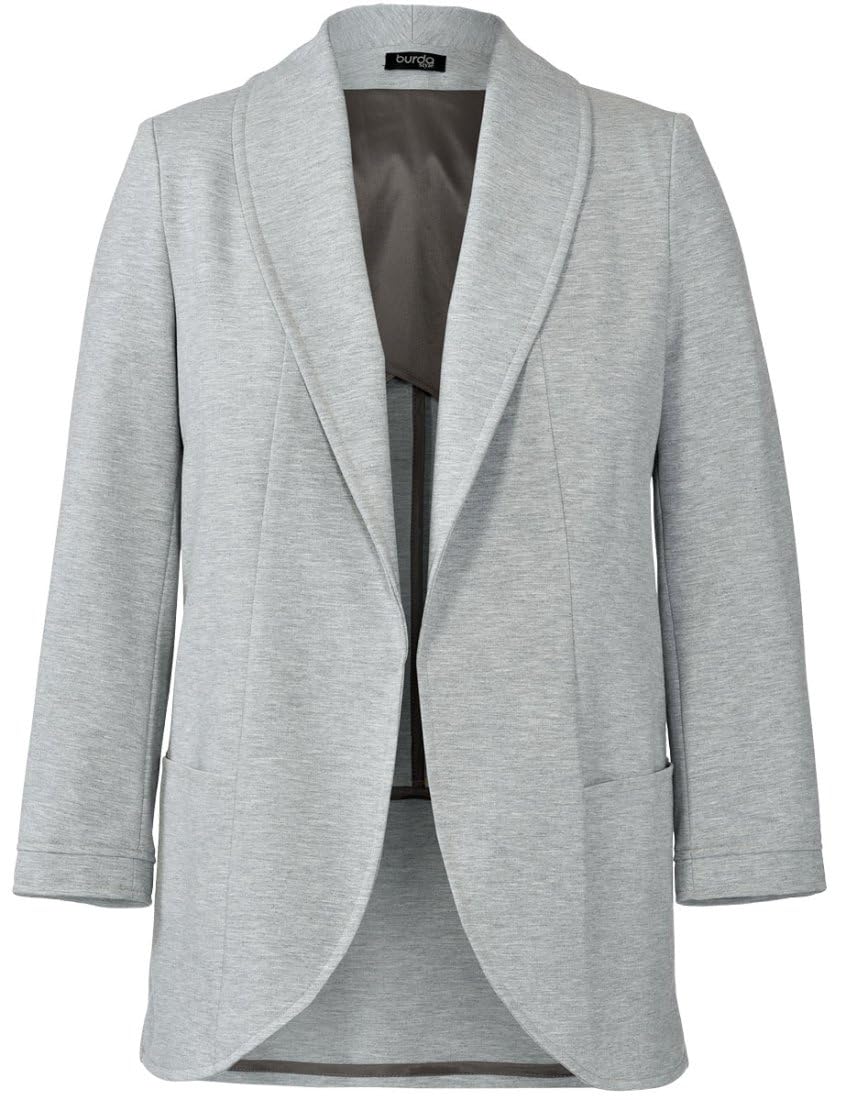 Burda Style 5935 - Cartamodello per tuta, pantaloni e giacca da cucire, da donna, taglia 38 – 58, livello di cucito: medio
