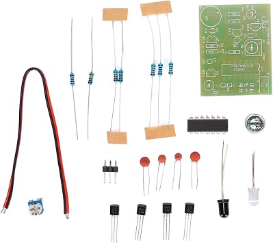 TANIQIACa Analog Electronic Candle Making Kit Ignition Blow Control Simulation DIY Training Parts for Beginners