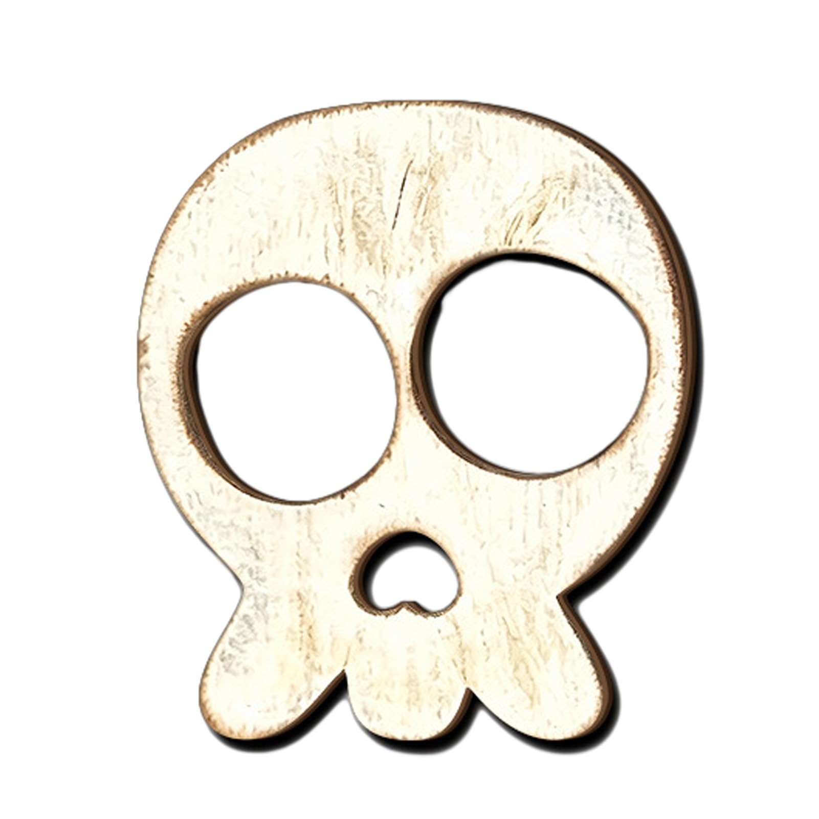 Porceosy Halloween Wooden Ornament, Rustic Ghost Pumpkin Table Sign Decor
