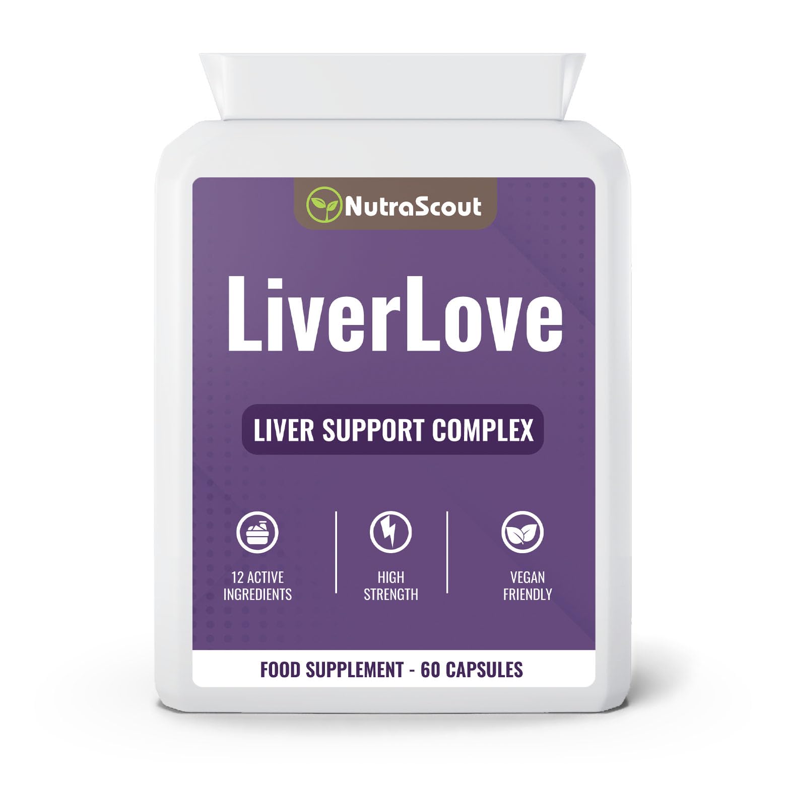 Liver Cleanse Detox & Repair | LiverLove Premium Liver Health Formula with Beetroot, Turmeric, Alpha Lipoic Acid, Ginger & Choline | Liver Support Antioxidant Supplement | 60 Vege Capsules