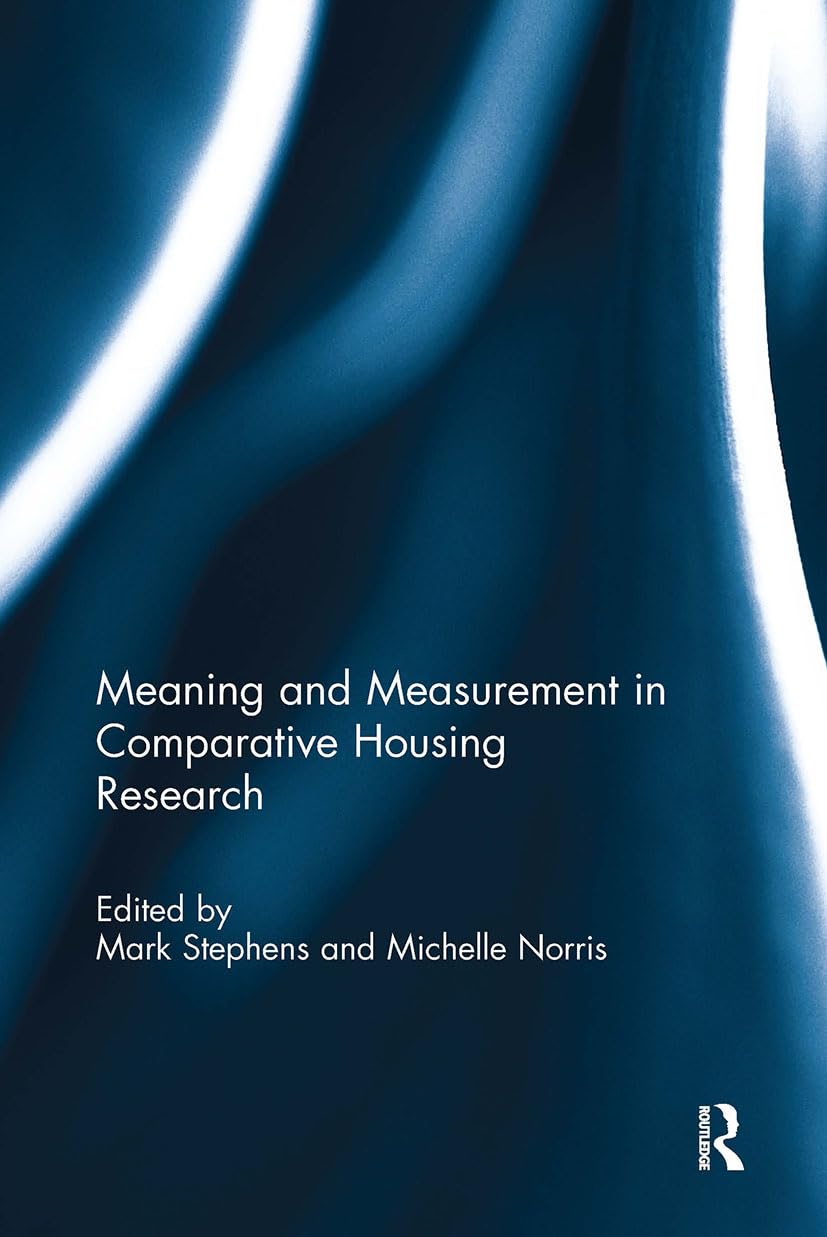 Meaning and Measurement in Comparative Housing Research      1st Edition