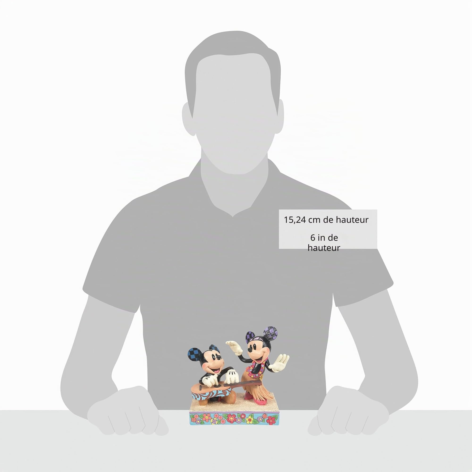 Disney Traditions Figurine Mickey et Minnie Hawaii