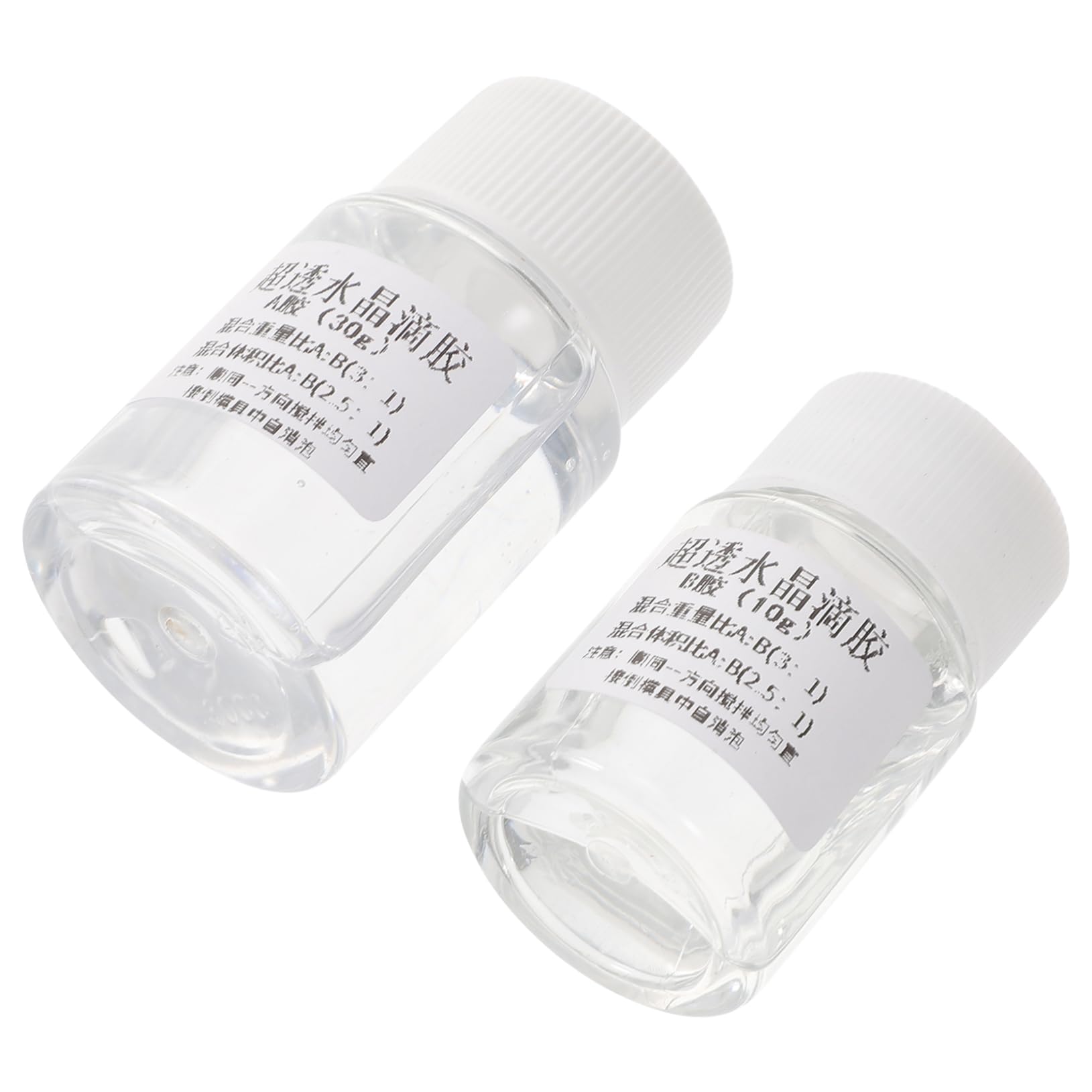 Healvian 6sets Colla Epossidica Trasparente Per Gioielli Set Ab e Alta a Creazioni Artigianali e Riparazioni