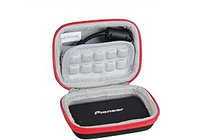 Pioneer 3D NAND External SSD Travel Companion: Hard EVA Case for Superior Protection