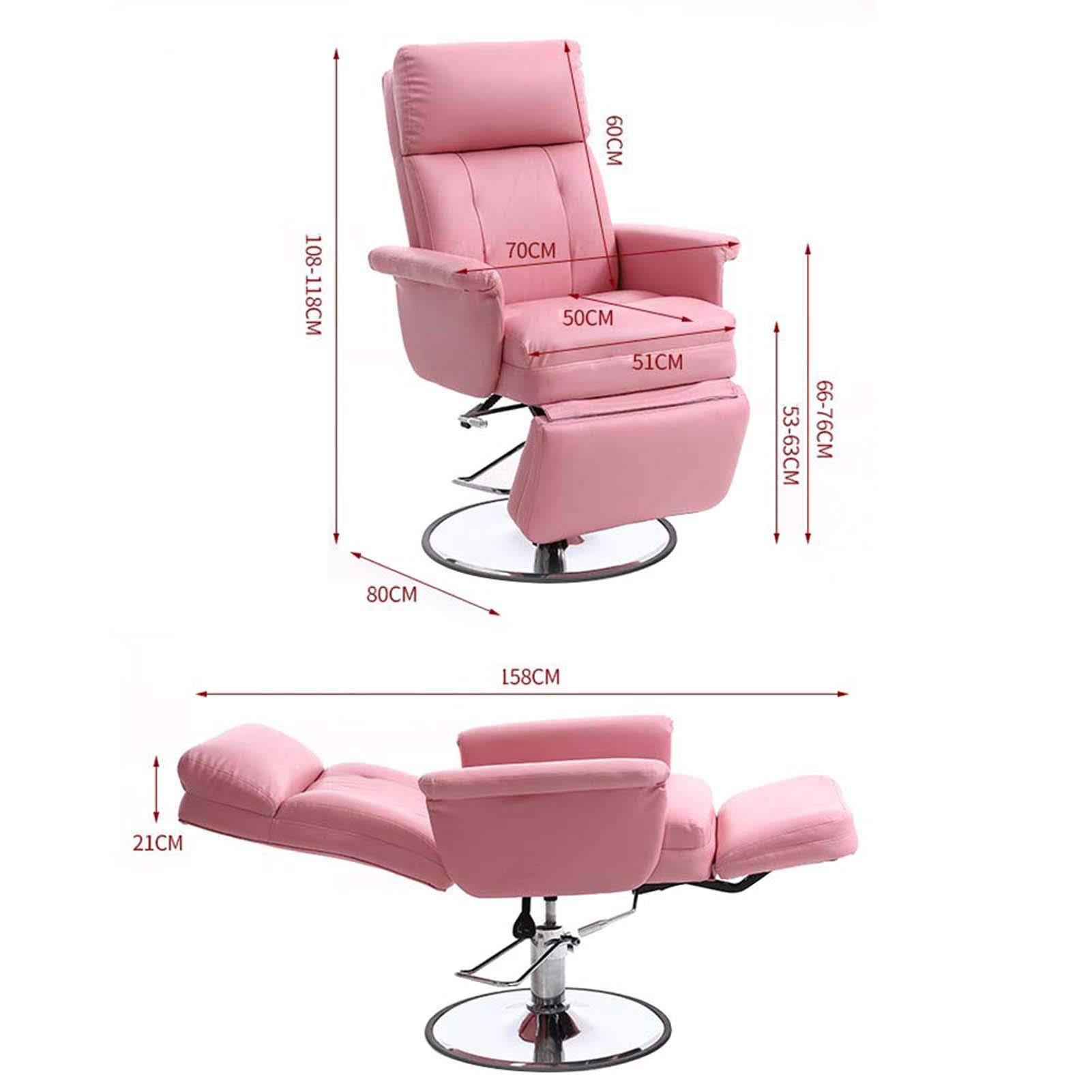 Silla De Belleza y Camilla De Masaje 3 Cuerpos - Estética Con Brazos Ajustable y Reclinable - Sillón Para Computadora y Descanso