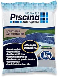 Argamassa Piscina Aut. Impermeável Cor Chocolate 1 kg