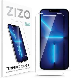 ZIZO Tempered Glass Screen Protector for iPhone 13/13 Pro - Clear