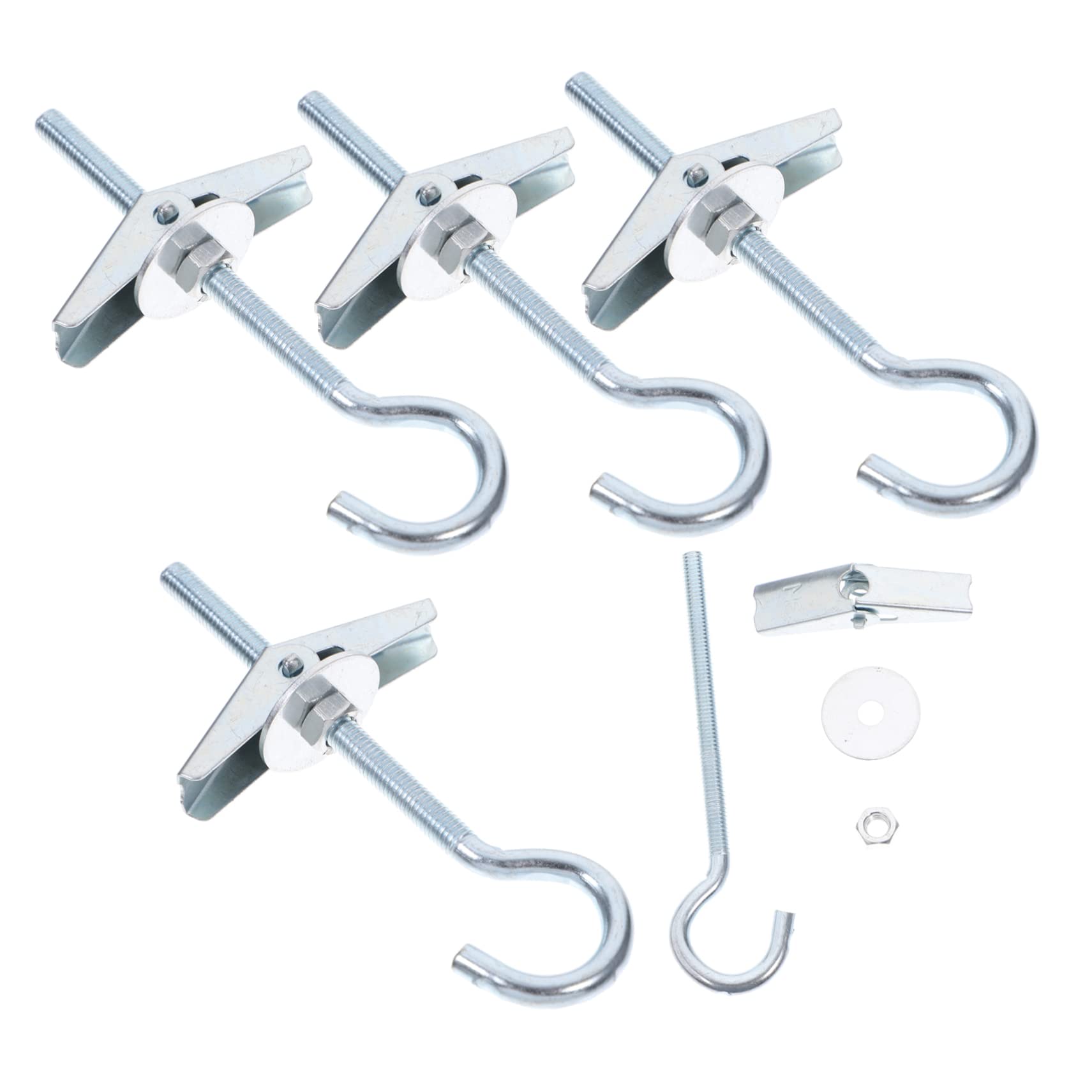 CIYODO 5 Sets Orchid Clip Screw Bolts Drywall Anchors Carbon Hollow Wall Anchor Wall Hanging Butterfly