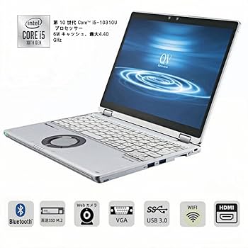 Windowsノート本体 Panasonic Let's note QV9R Core i5 10310U Panasonic Let's note CF-QV9 Core i5 10310U 8GB 256GB SSD