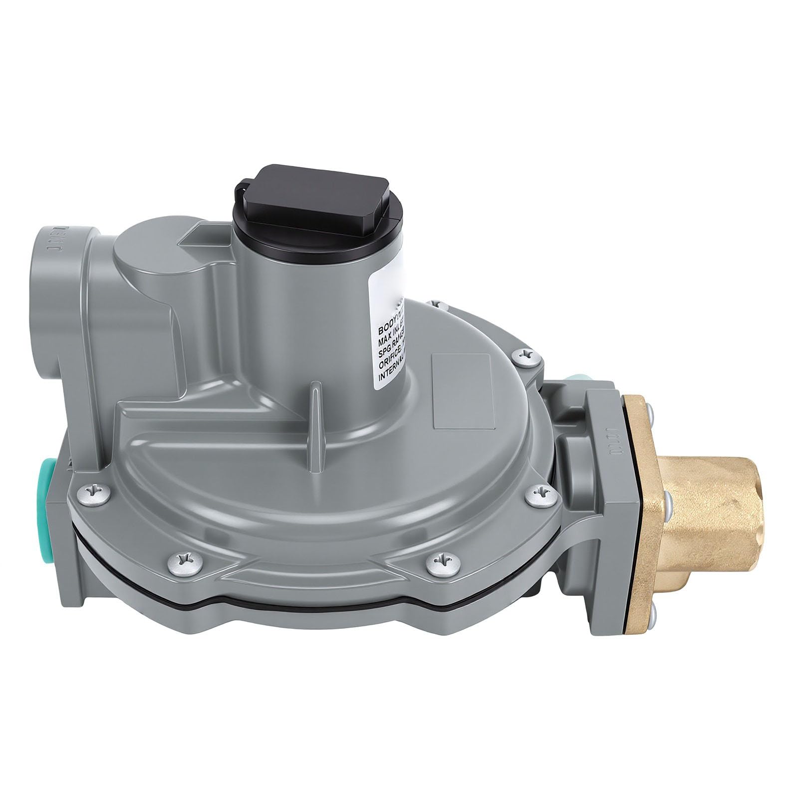 Fafeicy 2-stopniowy Regulator Gazu 1/2x3/4 FNPT