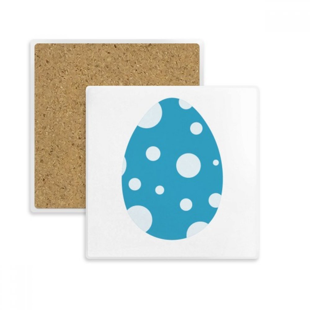 Sous-verre œuf de Pâques absorbant pour embellir votre table de fête et repas de famille