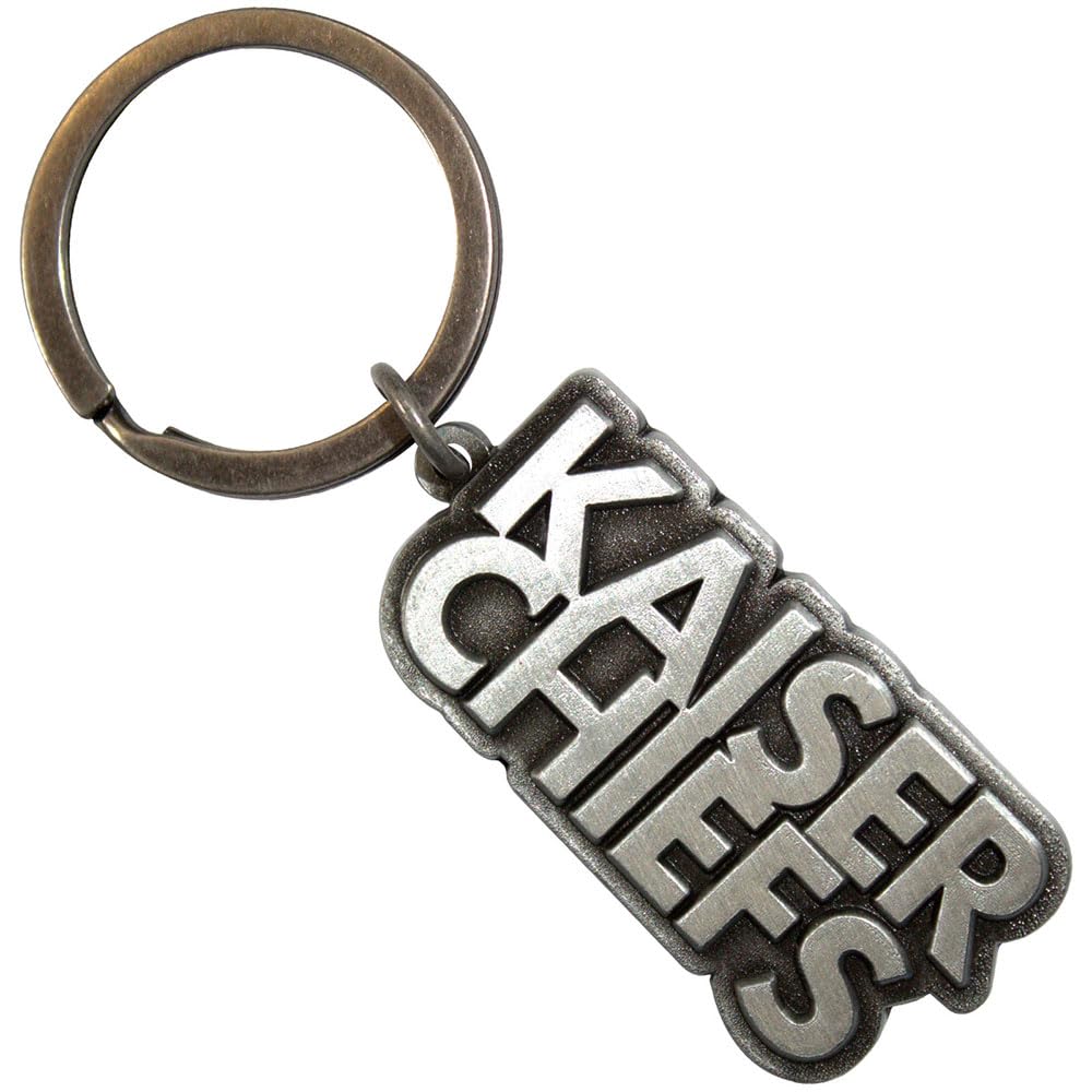 Rock Off officially licensed products Kaiser Chiefs Skewed Band Logo Keyring Keychain One Size