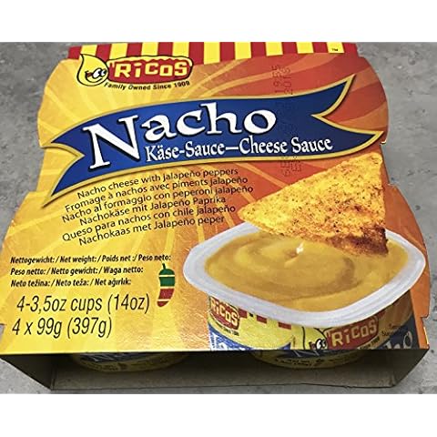 Rico's Nacho Cheese Dip, 4x 3.5 Ounce by Rico's Cover