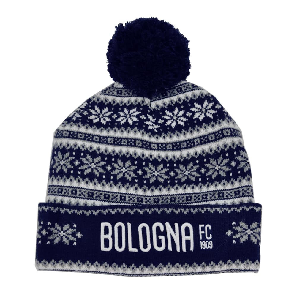 Bologna FC 283477 Bologna Cold Weather Hat, Blue, 34