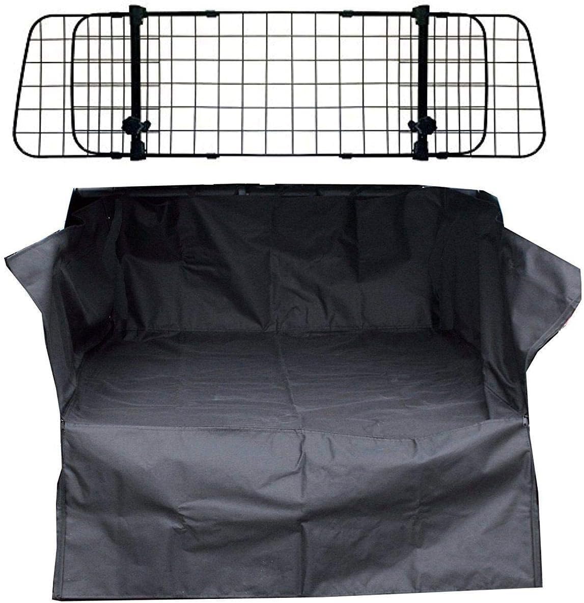 UKB4C Hyundai Kona Car Headrest Black Mesh Dog Guard