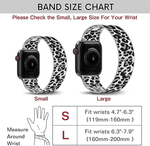 Miniatura 2 de Correas elásticas Solo Loop compatibles con Apple Watch de 38mm 40mm 41mm, trenzadas de nailon, para mujeres y hombres, para iWatch Series