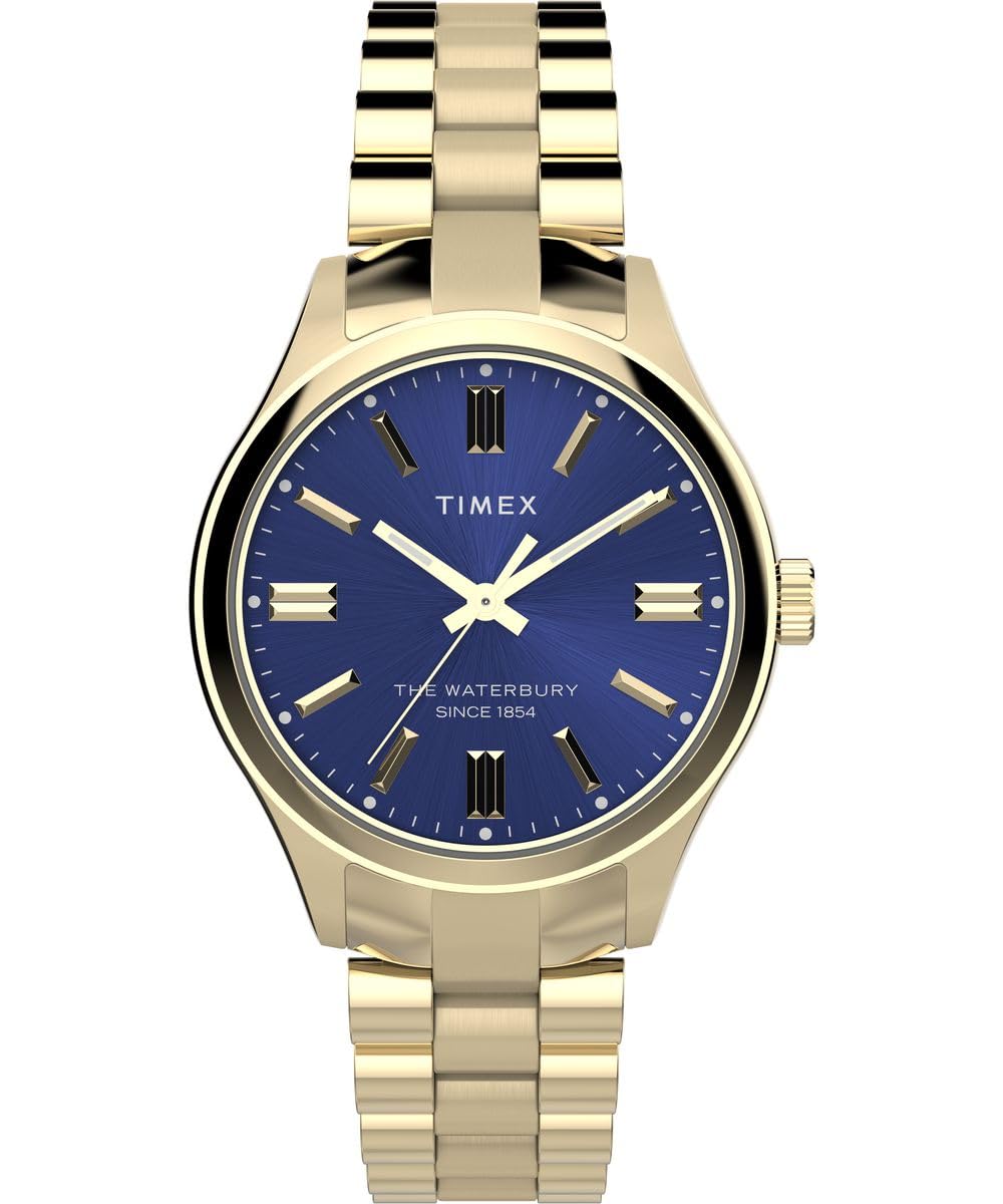 Timex Legacy Quartz Watch Blue 34Mm