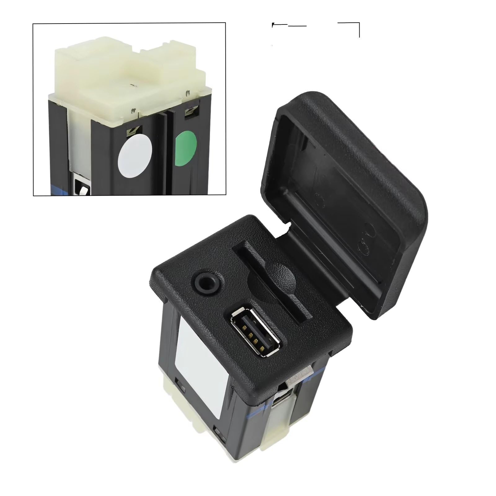 Toma Auxiliar USB Compatible Con Opel Para Insignia Para Zafira C Toma De Consola Central Automática, Instalación Directa Puerto USB Coche