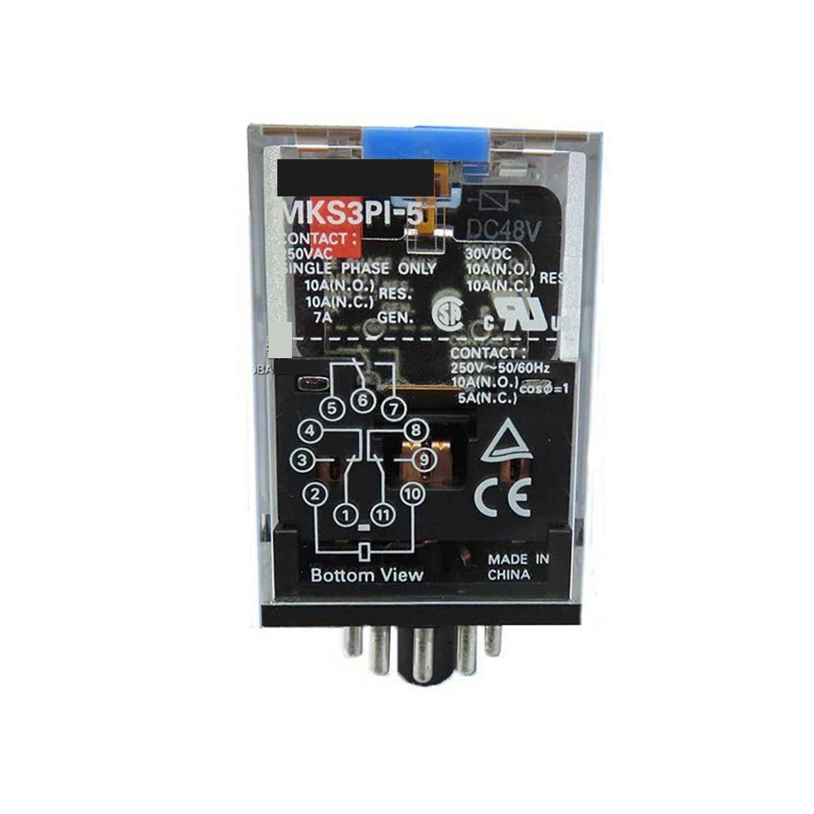 Relais intermédiaire S3P-D-2 DC24 commutateur de commande électrique - 2