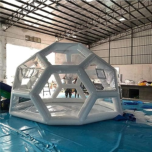 Carpa burbuja inflable moderna para 10 personas impermeable miniatura 2