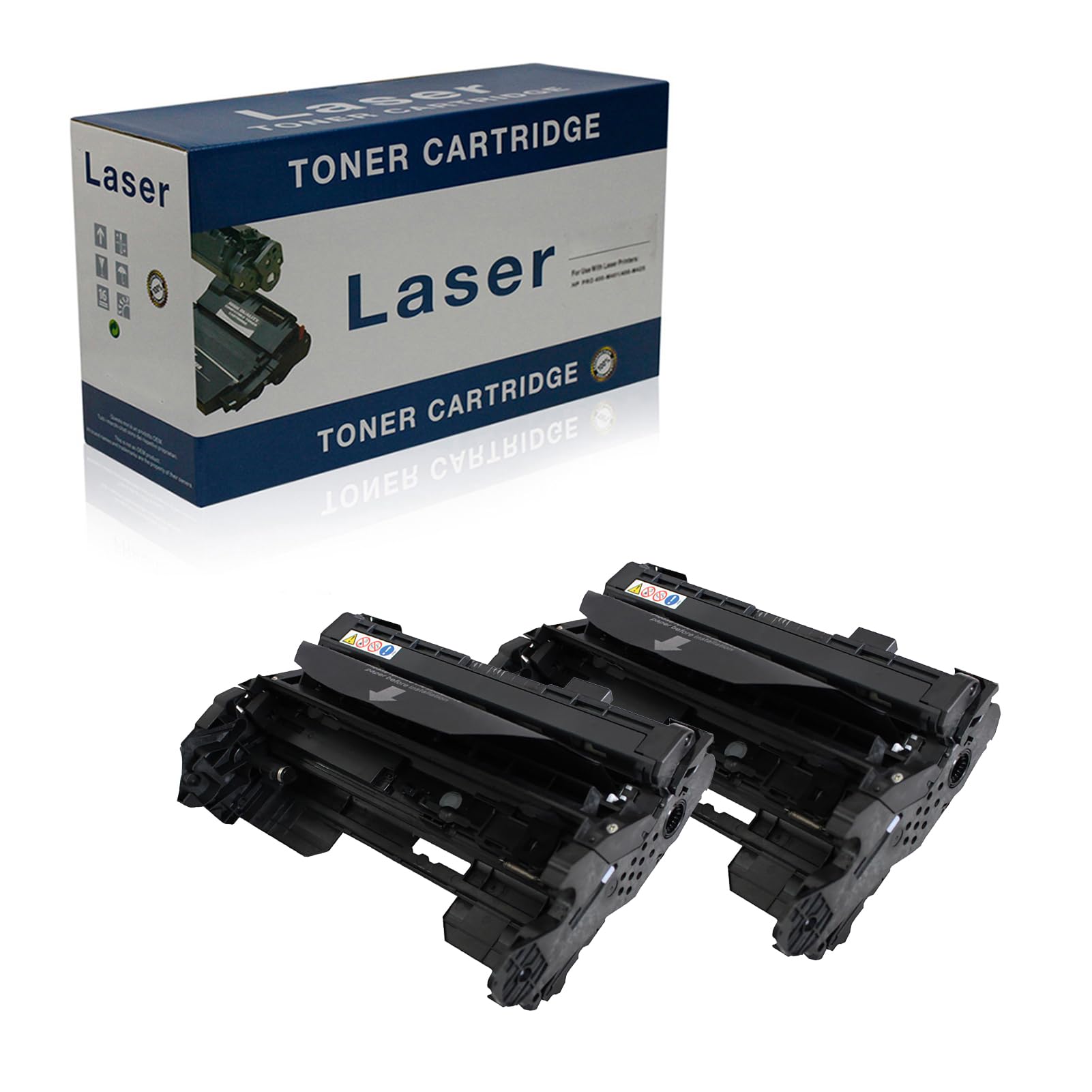 Fankexi Compatible Drum Unit Replacement for Ricoh SP4510 407324 for Use with Ricoh Aficio SP3600 SP3600DN SP3600SF SP3610SF SP4500 SP4510SF SP4510DN Printer,(Black -20000 Pages),2 pack