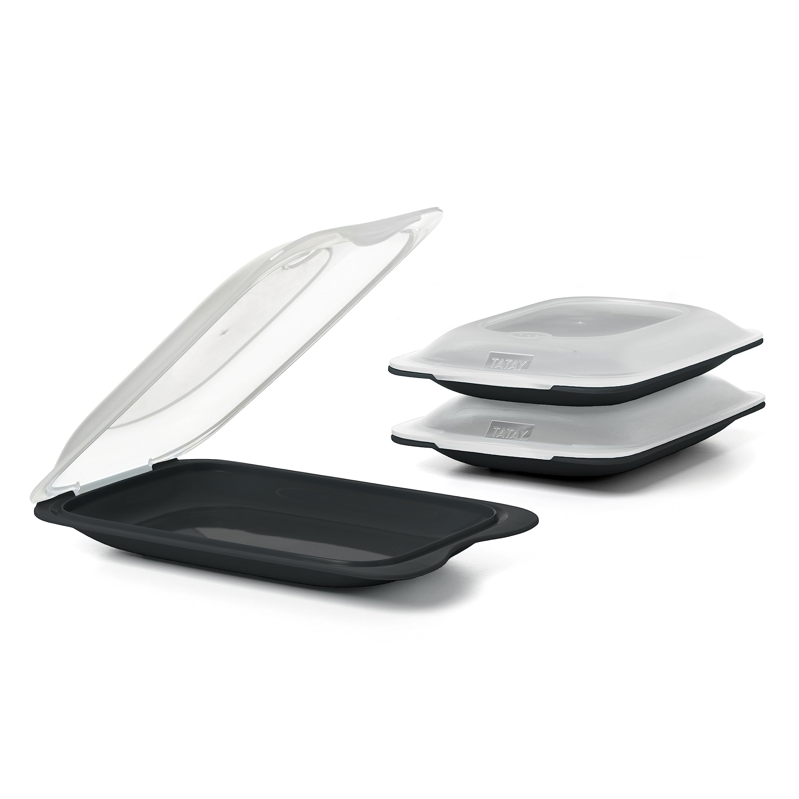 TATAY Frischhaltedose 3er Set Mini Frischhaltedosen mit Deckel