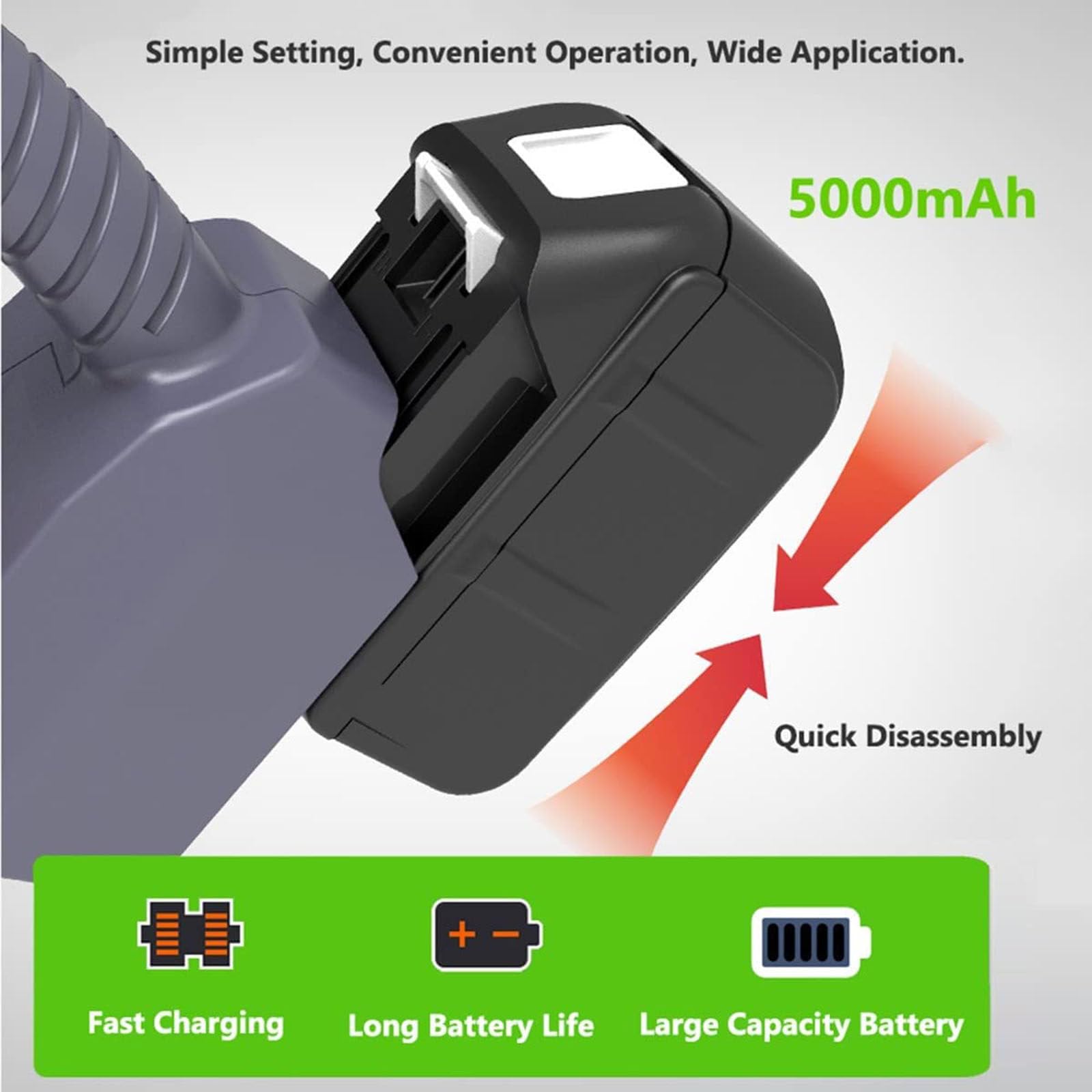 Cercleuse électrique portative Robuste 3800N - Sangles PP/Pet (Largeur 9-16 mm), alimentée par Batterie 6000 mAh, soudage Thermique Automatique