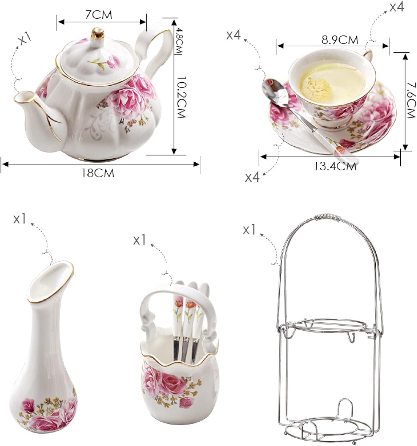 オールドニッポン 龍紋 ティーカップ ソーサー トリオ ドラゴン ぼかし