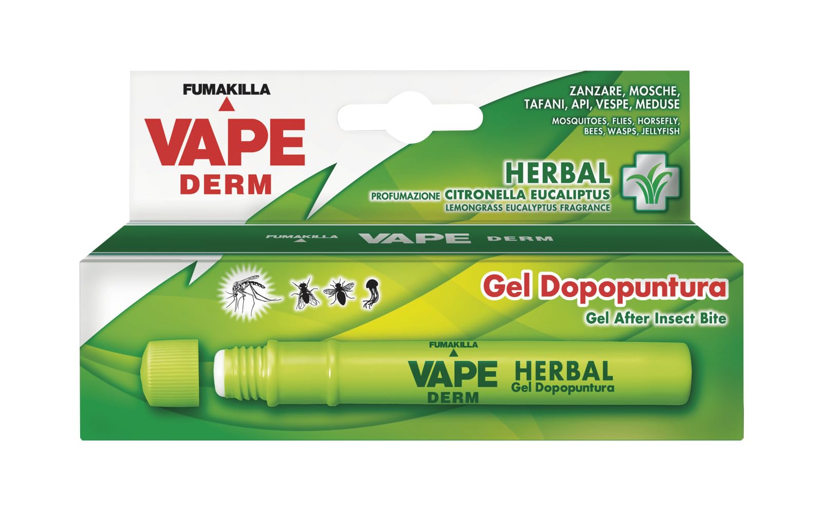 VAPE Gel für Stiche-Mücke Lemongrass