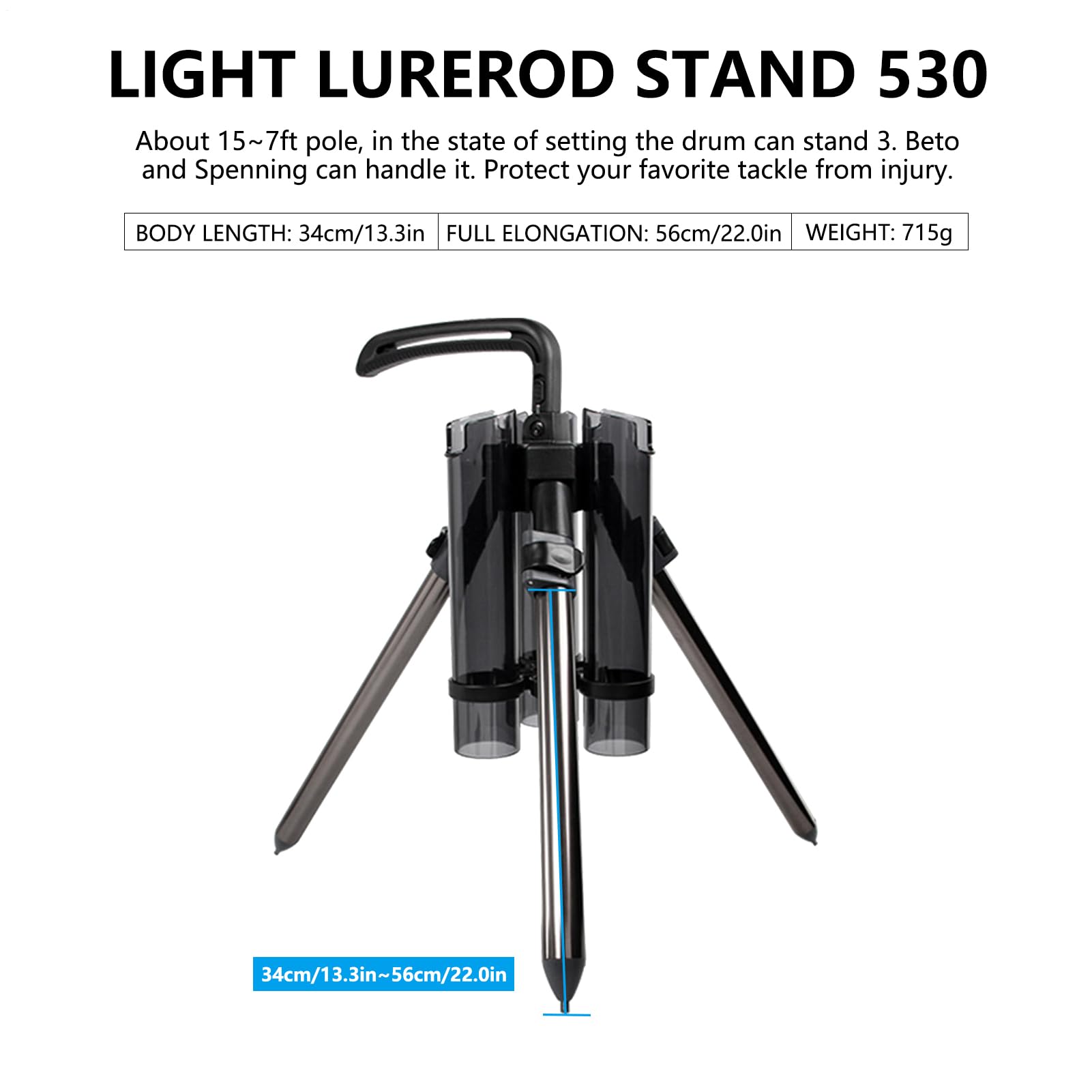 Supporto per canna da pesca verticale, supporto per canna da pesca, supporto in lega di alluminio, supporto per canna da pesca, organizer portatile