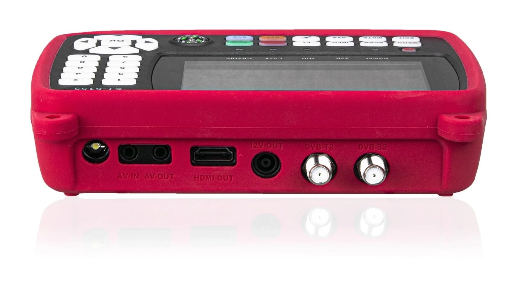 ST-5155 Combo DVB-S2 + DVB-C + DVB-T2 MPEG4 HD H.265 Lecteur de Codes-Barres Satellite H.265 HEVC QSK 8SK 16APSK 4,3 Pouces VS ST-5150