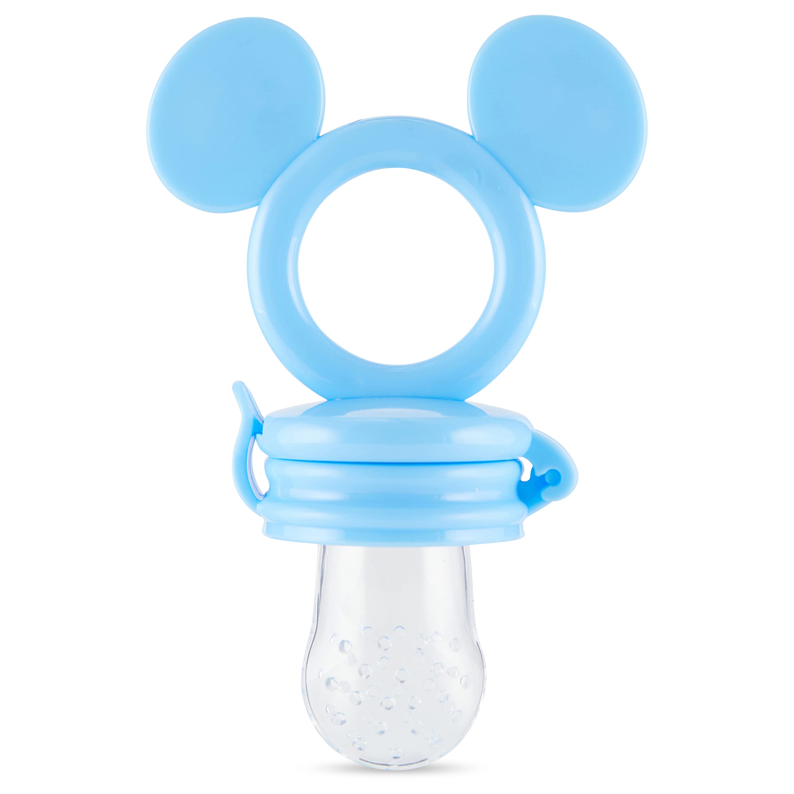 Disney Mickey und Minnie Beißring mit Fruchtfutterstation - Sicheres und langlebiges Design zur Beruhigung der Zahnungsschmerzen Ihres Babys