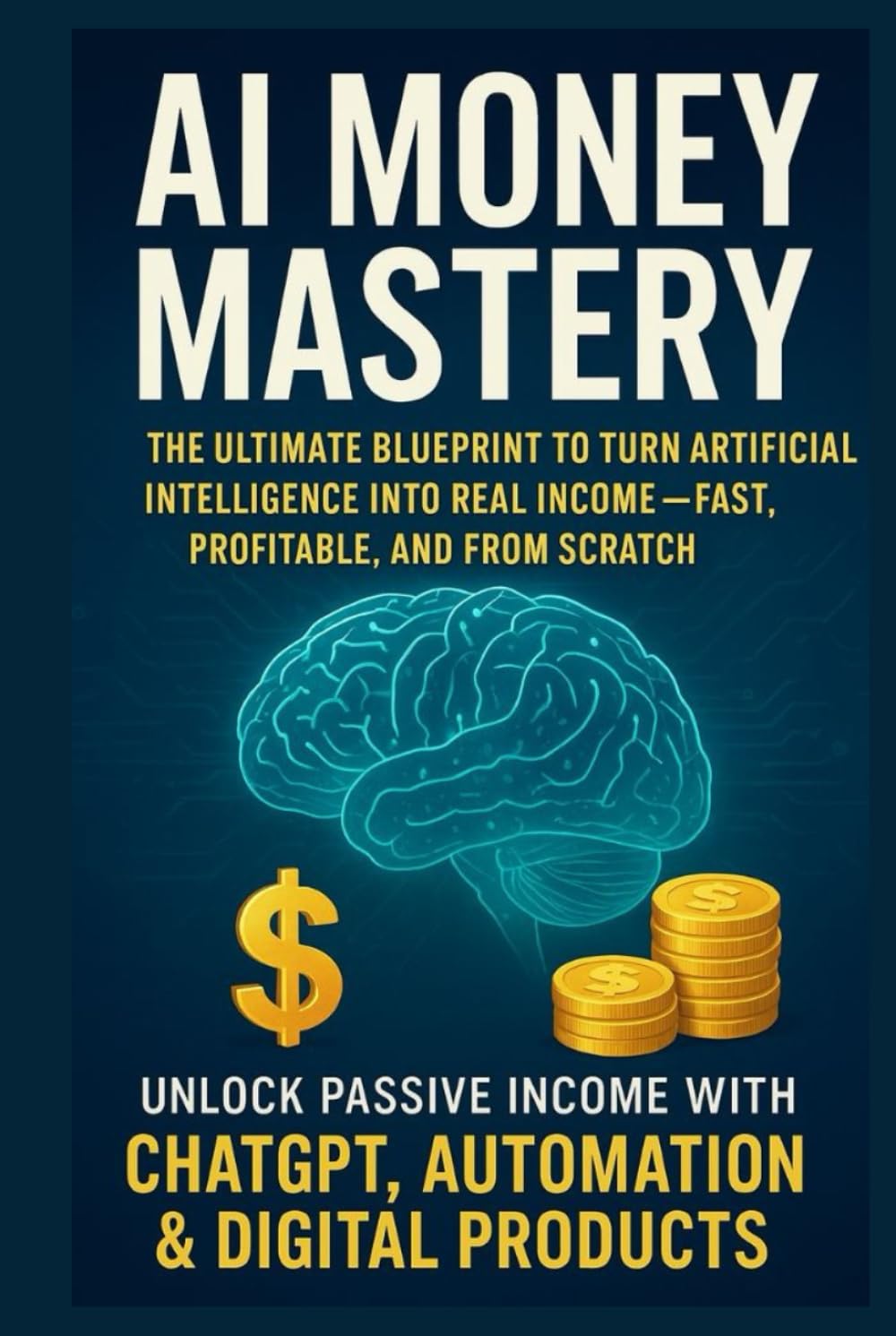 AI Money Mastery: The Ultimate Blueprint to Turn Artificial Intelligence into Real Income—Fast, Profitable, and From Scratch-Unlock Passive Income with ChatGPT, Automation & Digital Products