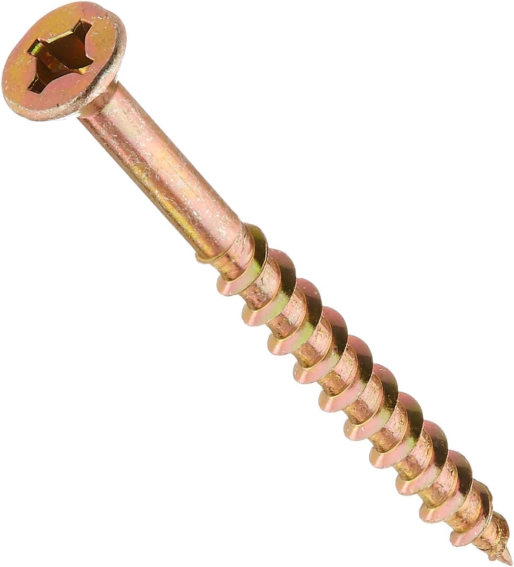 Hillman 47408 8-Inch x 2-Inch All Purpose Wood Screw with Dual Torque Drive