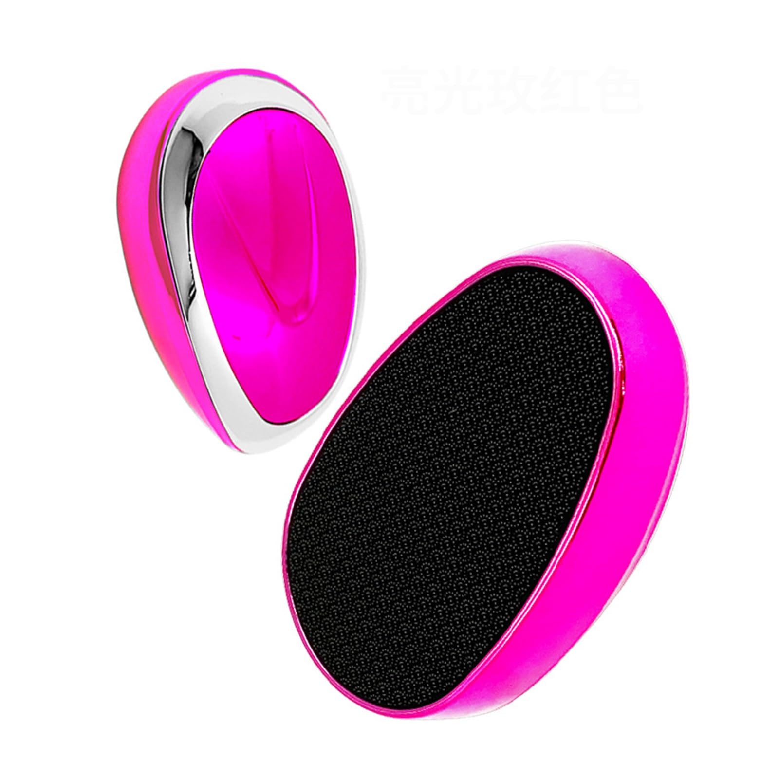 KtEli Crystal Hair Eraser for Women and Men, Reusable Crystal Hair Remover Magic Painless Exfoliation Hair Removal Tool, Magic Hair Eraser for Back Arms Legs (Color : Rose Red)