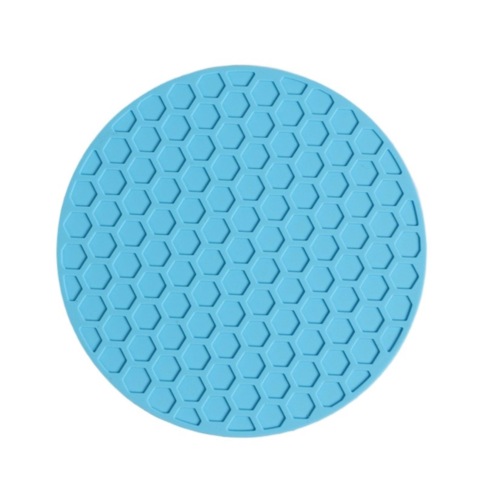 10Pcs Cup Coaster Silicone Pad Slip Insulation Mat Hot Drink Holder Mug Stand for Cap(Color2)