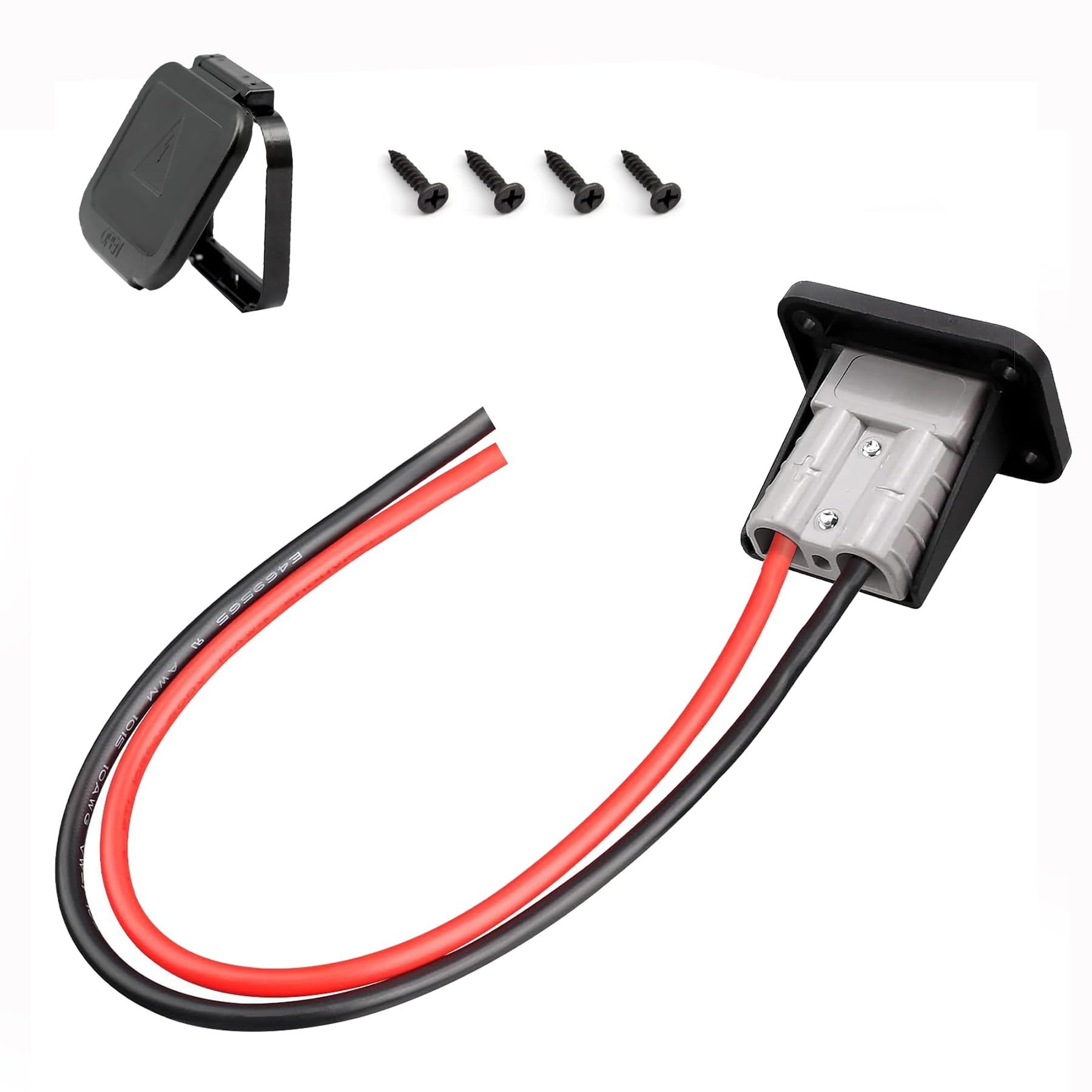 2Pcs Battery Quick Connector Kit 50A Plug Connect Disconnect Winch Trailer In | Whizz Quick Connect Systems - Foto 8
