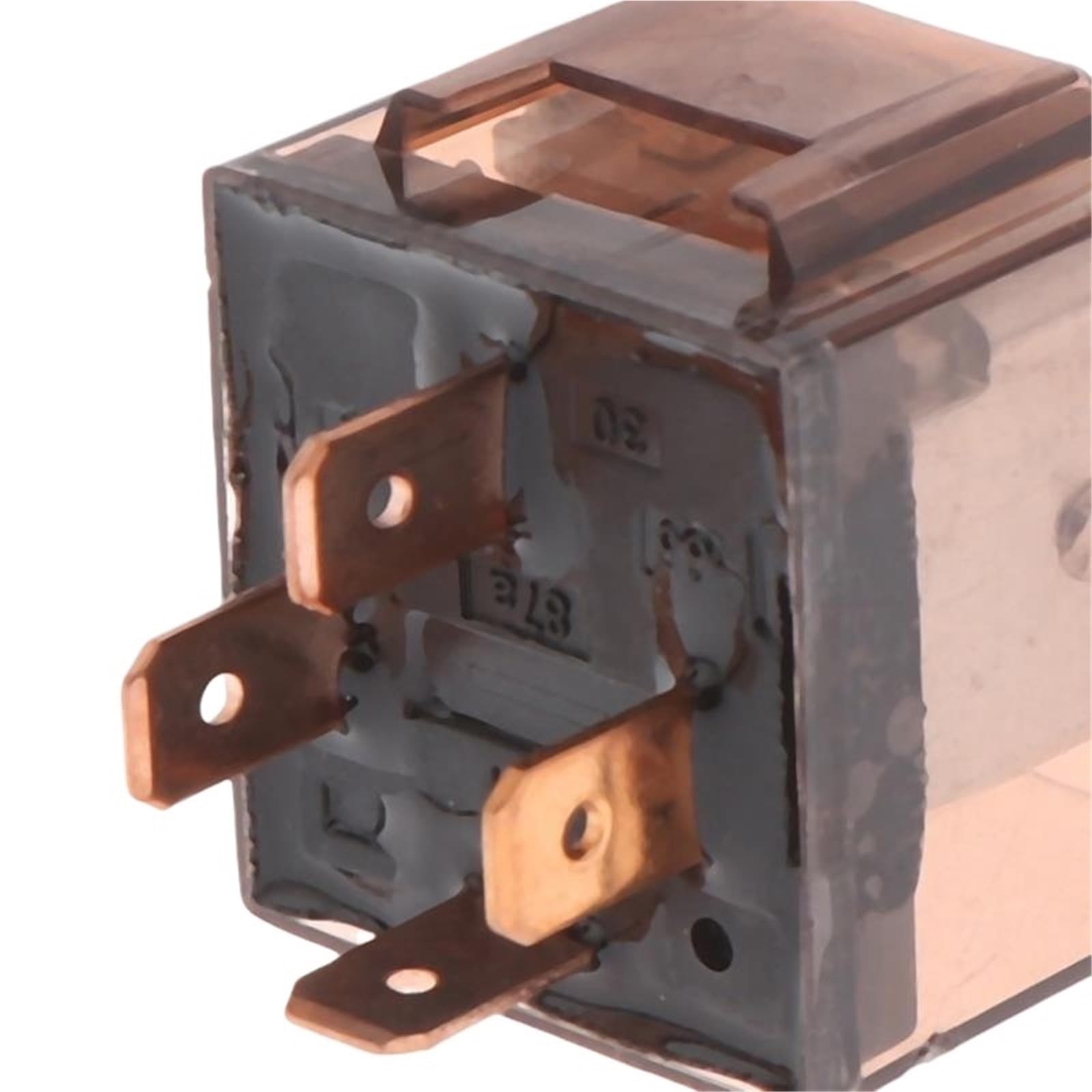 Relé automotriz a prueba de agua 12 V/24 V 80 A 4 pines/5 pines SPDT Dispositivo de control for automóvil Relés for automóvil(12V 4PIN 80A)